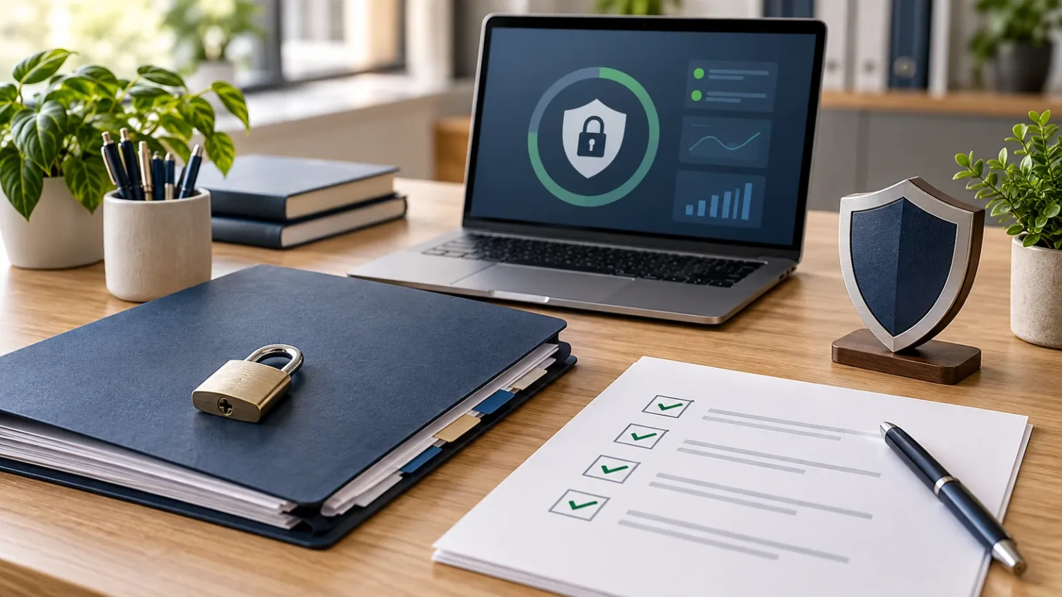 Tax Preparer WISP Requirements: 2026 Checklist Tax preparer WISP checklist with secured client files and cybersecurity controls